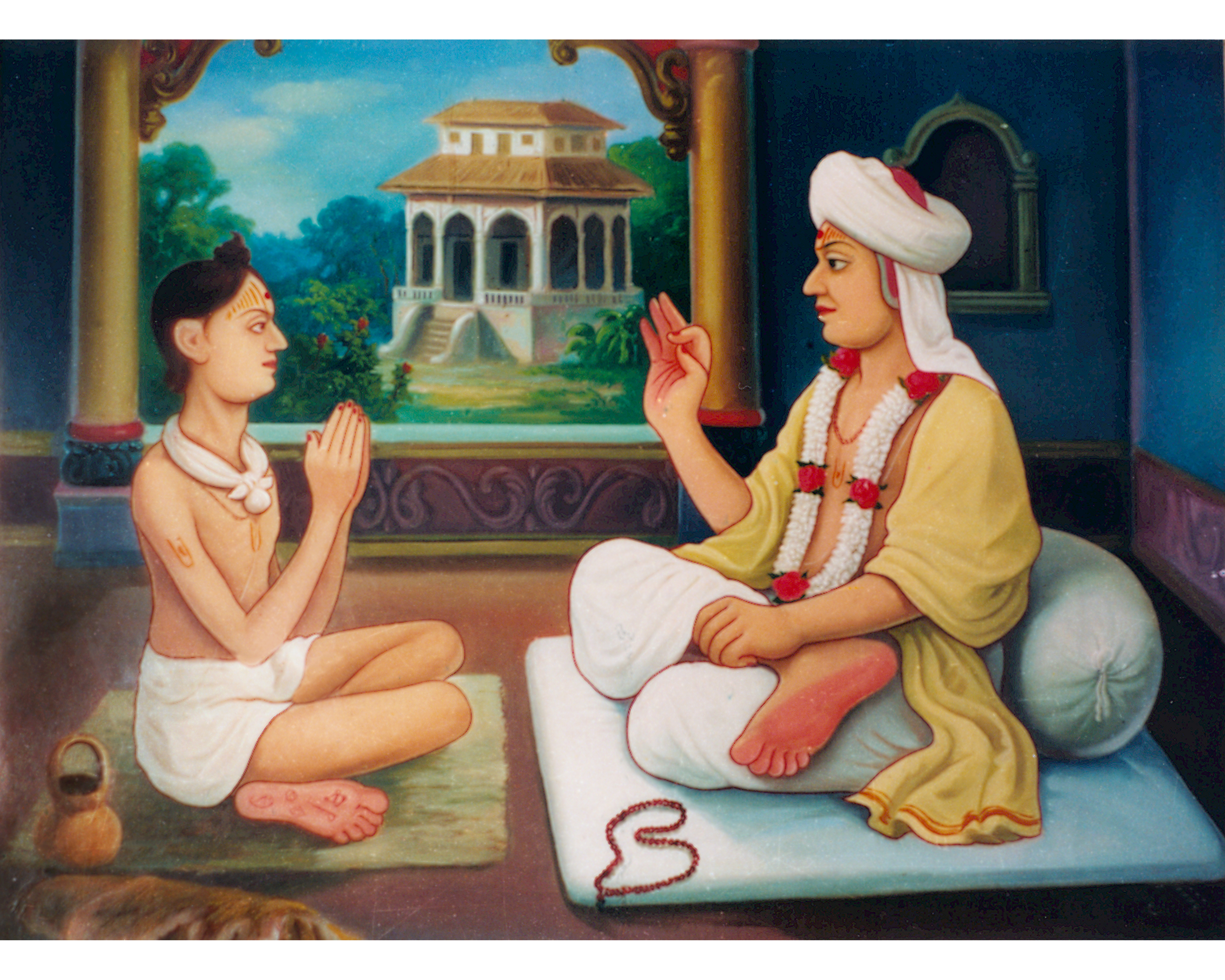 Swaminarayan Bhagwan on Manki